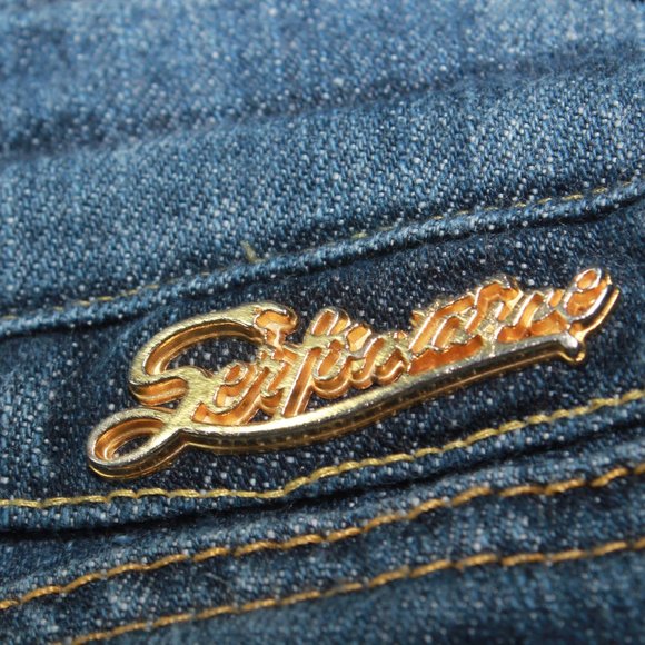 Vintage Serfontaine Bootcut Midrise Womens Jeans sz 28 Distressed - Picture 7 of 7